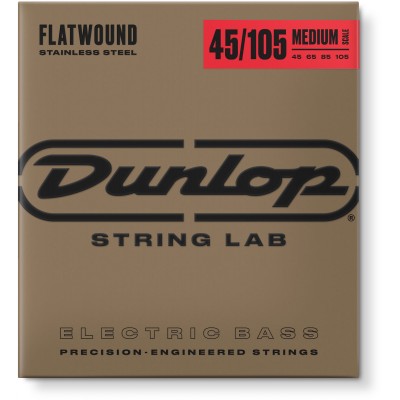 JIM DUNLOP DBFS45105M Stainless Steel Filets Plats Medium Scale 45-105
