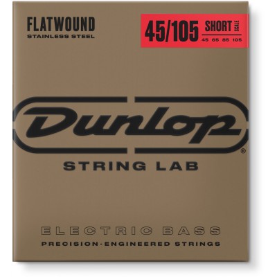 JIM DUNLOP DBFS45105S Stainless Steel Filets Plats Short Scale 45-105