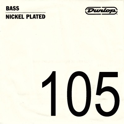 JIM DUNLOP NICKEL THREADED BASS STRING .105