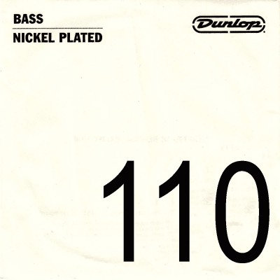 JIM DUNLOP NICKEL THREADED BASS STRING .110