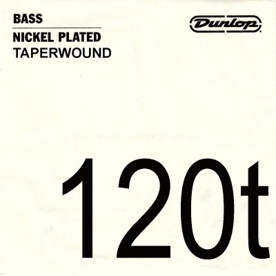 CORDE BASSE NICKEL FILEE .120, TAPERWOUND
