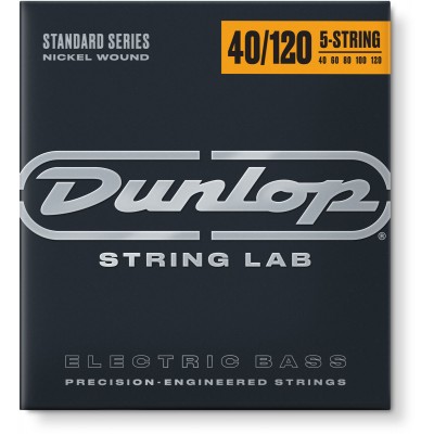 BASS STRINGS ROUND WIRE NICKEL NICKEL SET 40-120 5 STRINGS