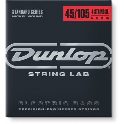 JIM DUNLOP DBN45105XL NICKEL WOUND EXTRA LONG SCALE 45-105