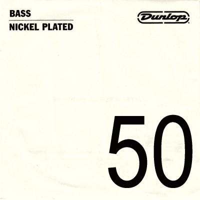 JIM DUNLOP NICKEL THREADED BASS ROPE .050