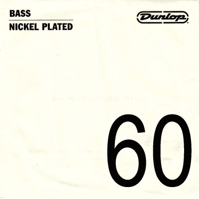 JIM DUNLOP NICKEL THREADED BASS STRING .060
