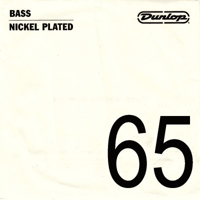 JIM DUNLOP NICKEL THREADED BASS ROPE .065