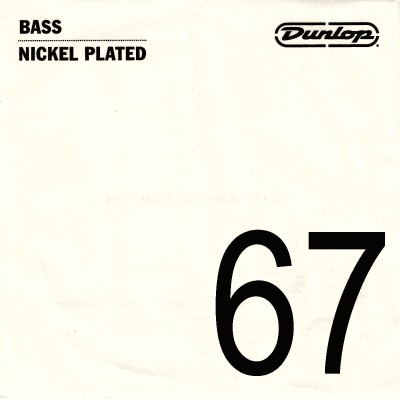 NICKEL THREADED BASS ROPE .067