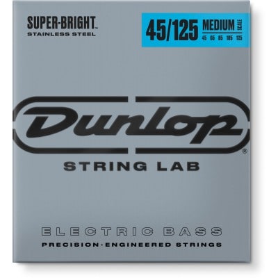 JIM DUNLOP DBSBS45125M STAINLESS STEEL MEDIUM 5C 45-125