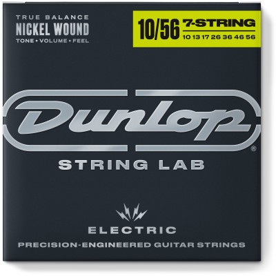 Nickel Plated Steel Light 7 Cordes 10-56