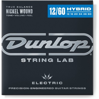 NICKEL PLATED STEEL ELECTRIC STRINGS NICKEL PLATED STEEL 12-60 SET