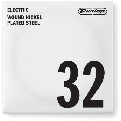 NICKEL PLATED STEEL ELECTRIC STRINGS UNIT ROUND THREAD 032