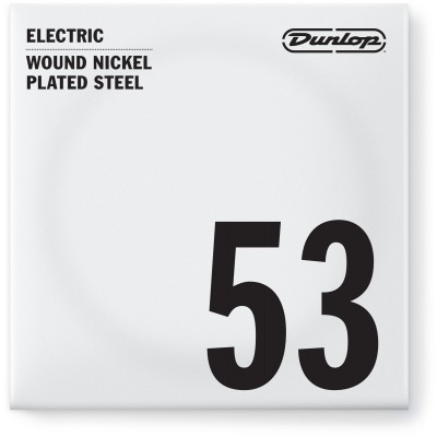 JIM DUNLOP Nickel Plated Steel File Rond 53