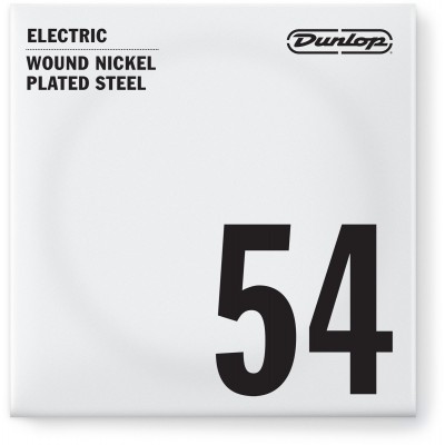 NICKEL PLATED STEEL ELECTRIC STRINGS UNIT ROUND THREAD 054