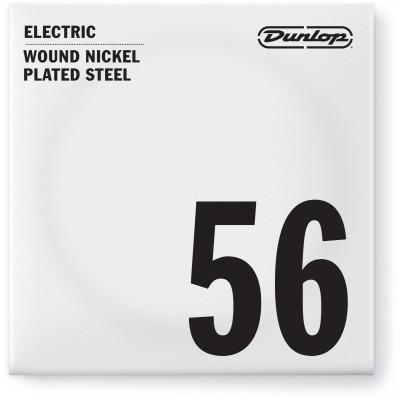 JIM DUNLOP ELECTRIC STRINGS NICKEL PLATED STEEL UNIT ROUND THREAD 056