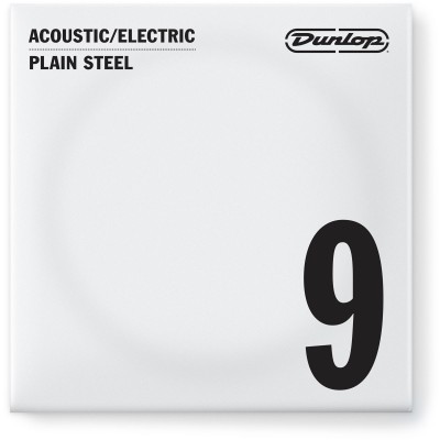JIM DUNLOP ELECTRIC STRINGS NICKEL PLATED STEEL UNIT SOLID STEEL 009