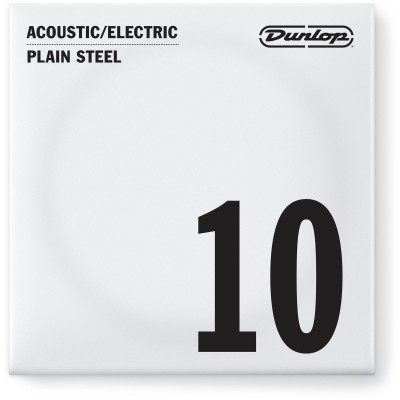 ELECTRIC STRINGS NICKEL PLATED STEEL UNIT SOLID STEEL 010