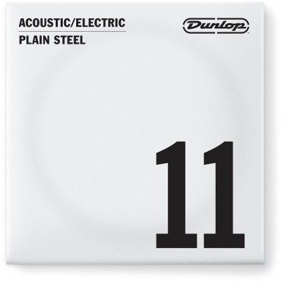 ELECTRIC STRINGS NICKEL PLATED STEEL UNIT SOLID STEEL 011