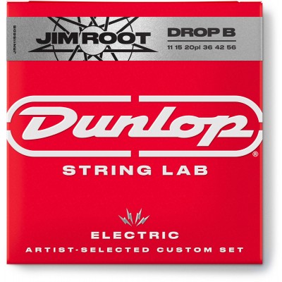 JIM DUNLOP Jeu Electrique Jim Root Signature 11-56 Drop B
