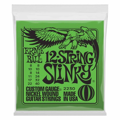 ERNIE BALL SLINKY 12 STRINGS 8-8 / 22-40 2230