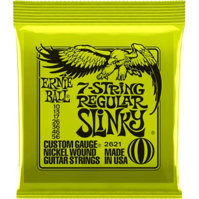 ERNIE BALL REGULAR SLINKY 7 STRINGS 10-56 2621