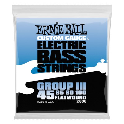ERNIE BALL ELECTRIC BASS STRINGS 45-100 2806