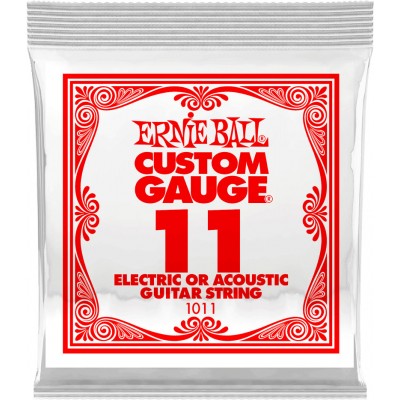 ERNIE BALL PLAIN STEEL 011