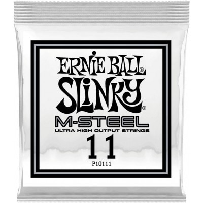 .011 M-STEEL PLAIN ELECTRIC GUITAR STRINGS