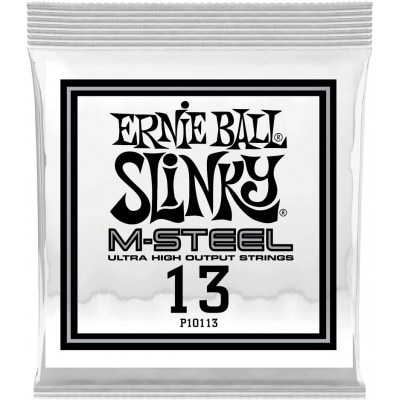 .013 M-STEEL PLAIN ELECTRIC GUITAR STRINGS