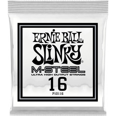 .016 M-STEEL PLAIN ELECTRIC GUITAR STRINGS