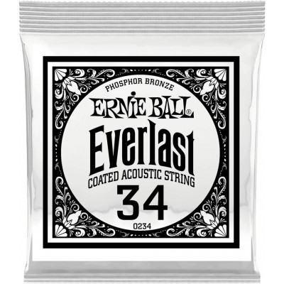 Ernie Ball Everlast Coated Phophore Bronze 34