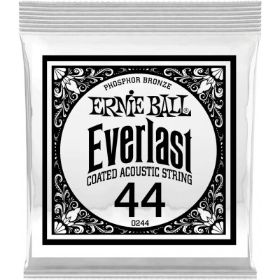 .044 EVERLAST COATED PHOSPHOR BRONZE ACOUSTIC GUITAR STRINGS