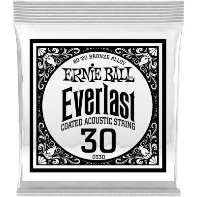 Ernie Ball Everlast Coated 80/20 Br Onze 30
