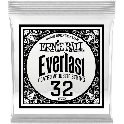 Ernie Ball Everlast Coated 80/20 Br Onze 32