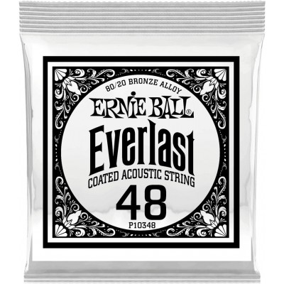 ERNIE BALL EVERLAST COATED 80/20 BRONZE 48