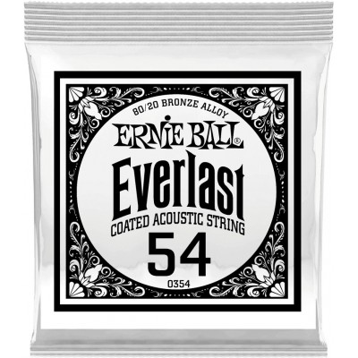 Ernie Ball Everlast Coated 80/20 Br Onze 54