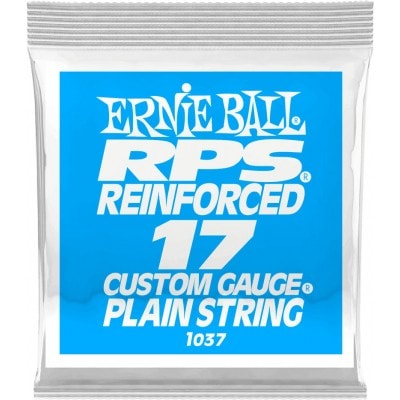 ERNIE BALL .017 RPS REINFORCED PLAIN ELECTRIC GUITAR STRINGS