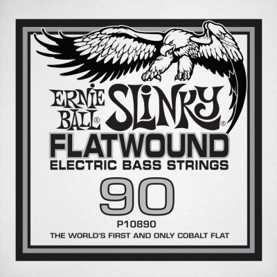 .090 SLINKY FLATWOUND ELECTRIC BASS STRING SINGLE