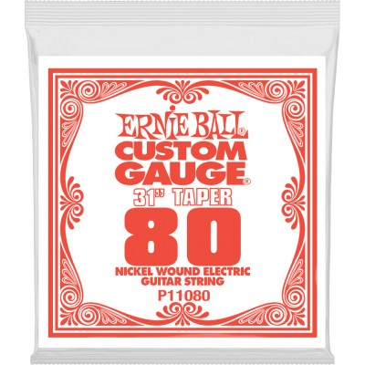 .080 LONG SCALE NICKEL WOUND ELECTRIC GUITAR STRINGS