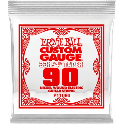 ERNIE BALL .090 LONG SCALE NICKEL WOUND ELECTRIC GUITAR STRINGS