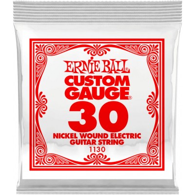ERNIE BALL .030 NICKEL WOUND ELECTRIC GUITAR STRINGS