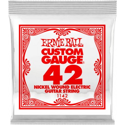 ERNIE BALL .042 NICKEL WOUND ELECTRIC GUITAR STRINGS