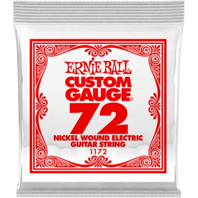 .072 NICKEL WOUND ELECTRIC GUITAR STRINGS