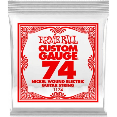 .074 NICKEL WOUND ELECTRIC GUITAR STRINGS