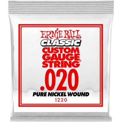 .020 CLASSIC PURE NICKEL WOUND ELECTRIC GUITAR STRINGS