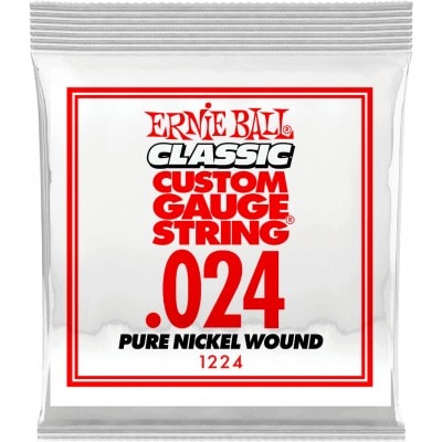 .024 CLASSIC PURE NICKEL WOUND ELECTRIC GUITAR STRINGS