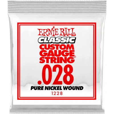 .028 CLASSIC PURE NICKEL WOUND ELECTRIC GUITAR STRINGS