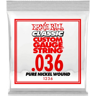.036 CLASSIC PURE NICKEL WOUND ELECTRIC GUITAR STRINGS
