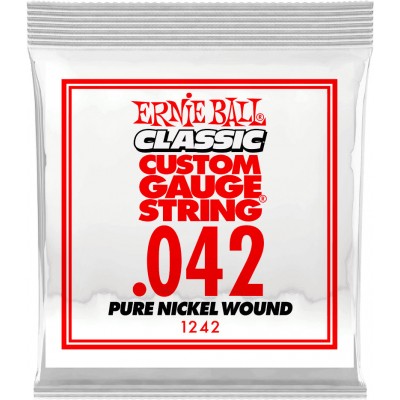 .042 CLASSIC PURE NICKEL WOUND ELECTRIC GUITAR STRINGS