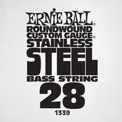 .028W STAINLESS STEEL ELECTRIC BASS STRING SINGLE