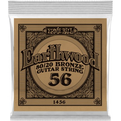 .056 EARTHWOOD 80/20 BRONZE ACOUSTIC GUITAR STRINGS